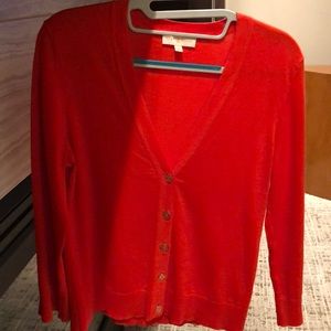 Tory Burch cotton Simone Shrunken Sweater